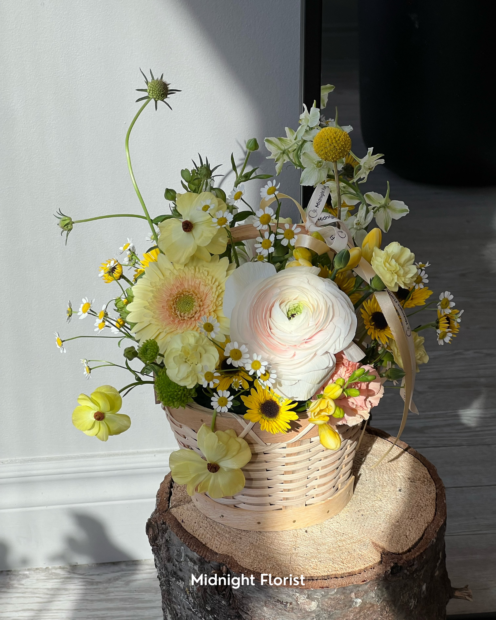 Sunlit Meadow Basket