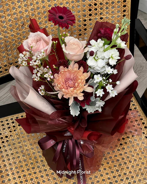 Blanc & Rouge - Presentation Bouquet