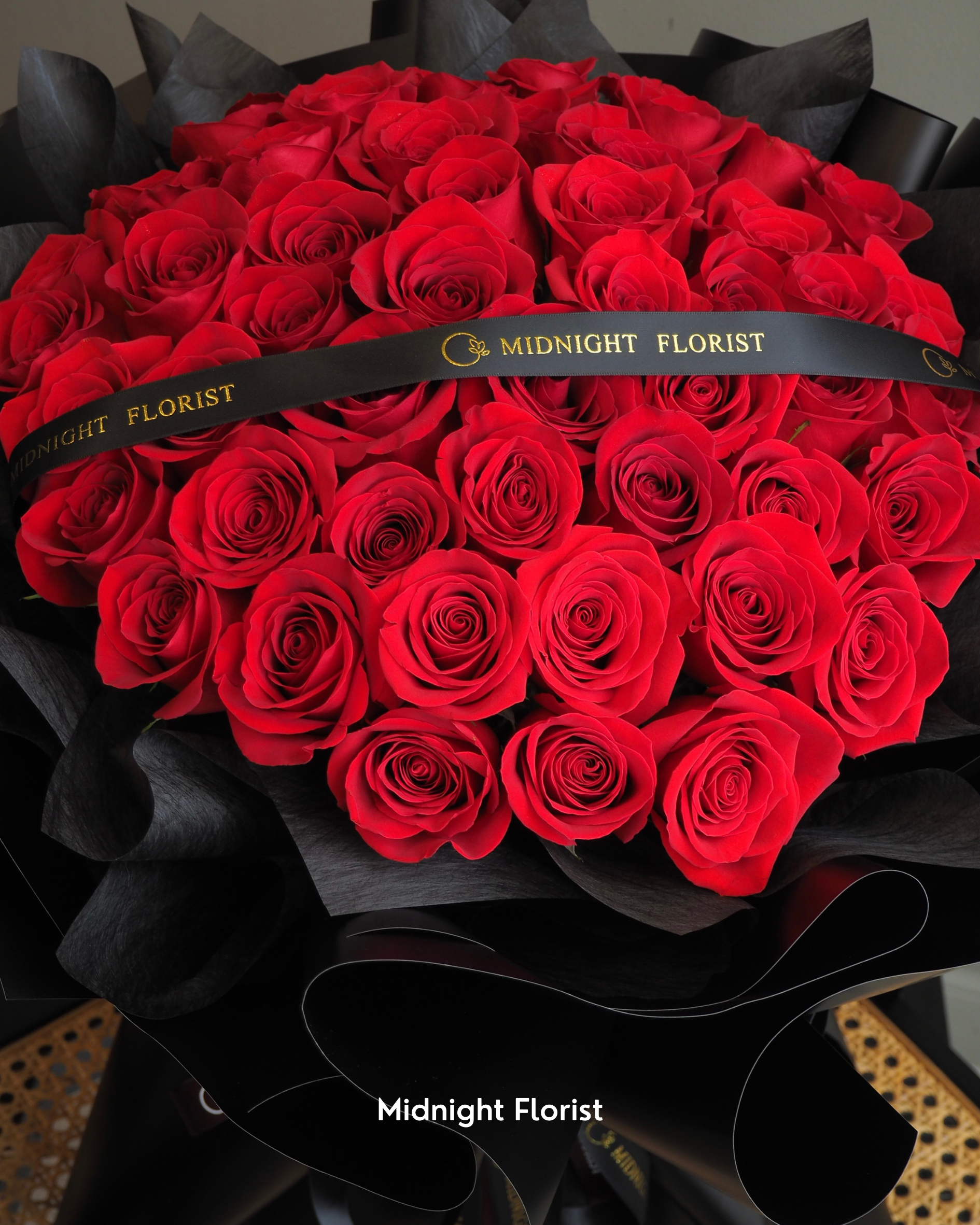 Crimson Passion (50 Roses)