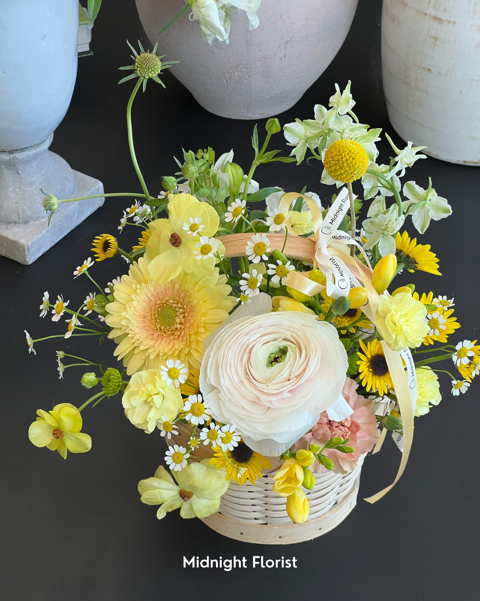 Sunlit Meadow Basket