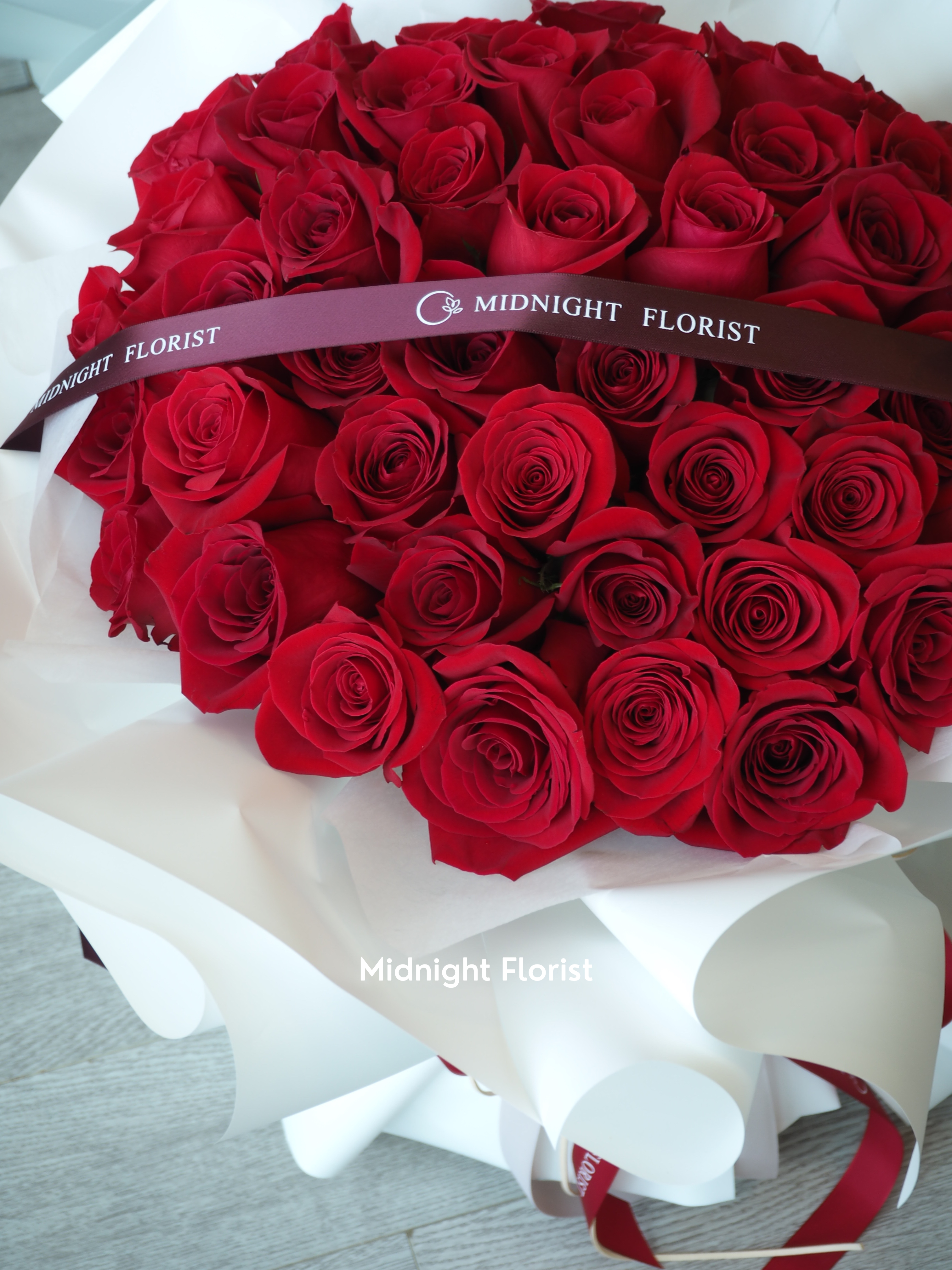 Crimson Passion (50 Roses)