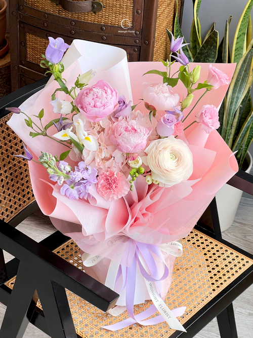Pastel Garden - Presentation Bouquet