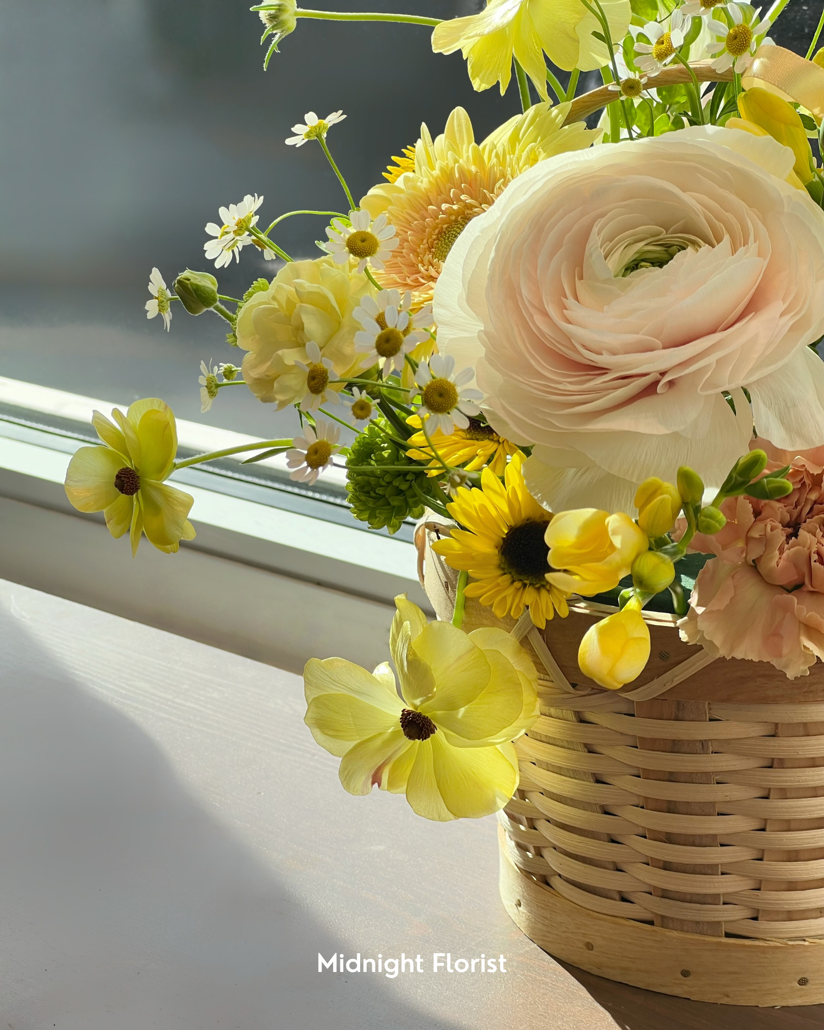 Sunlit Meadow Basket