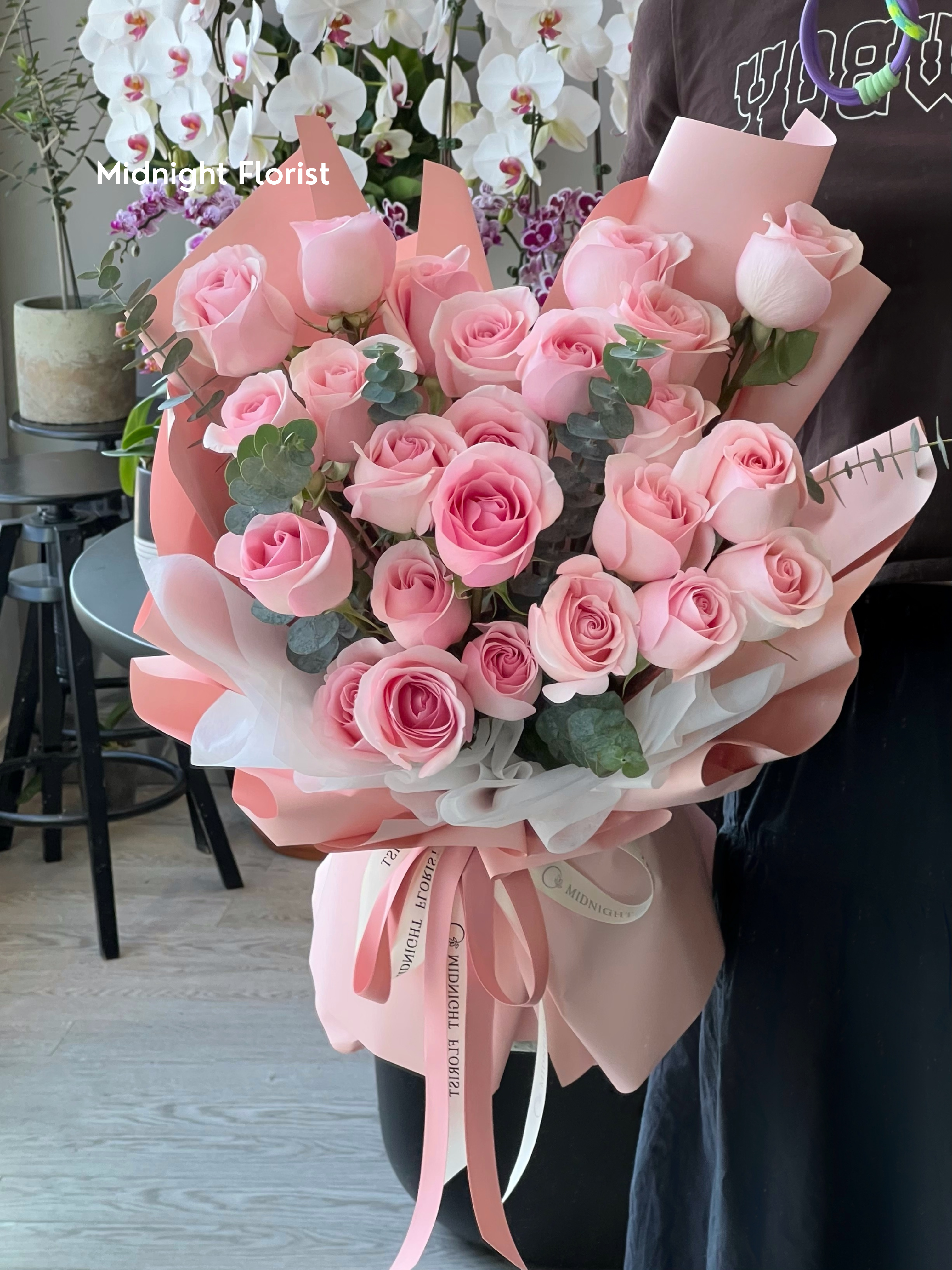 In the pink