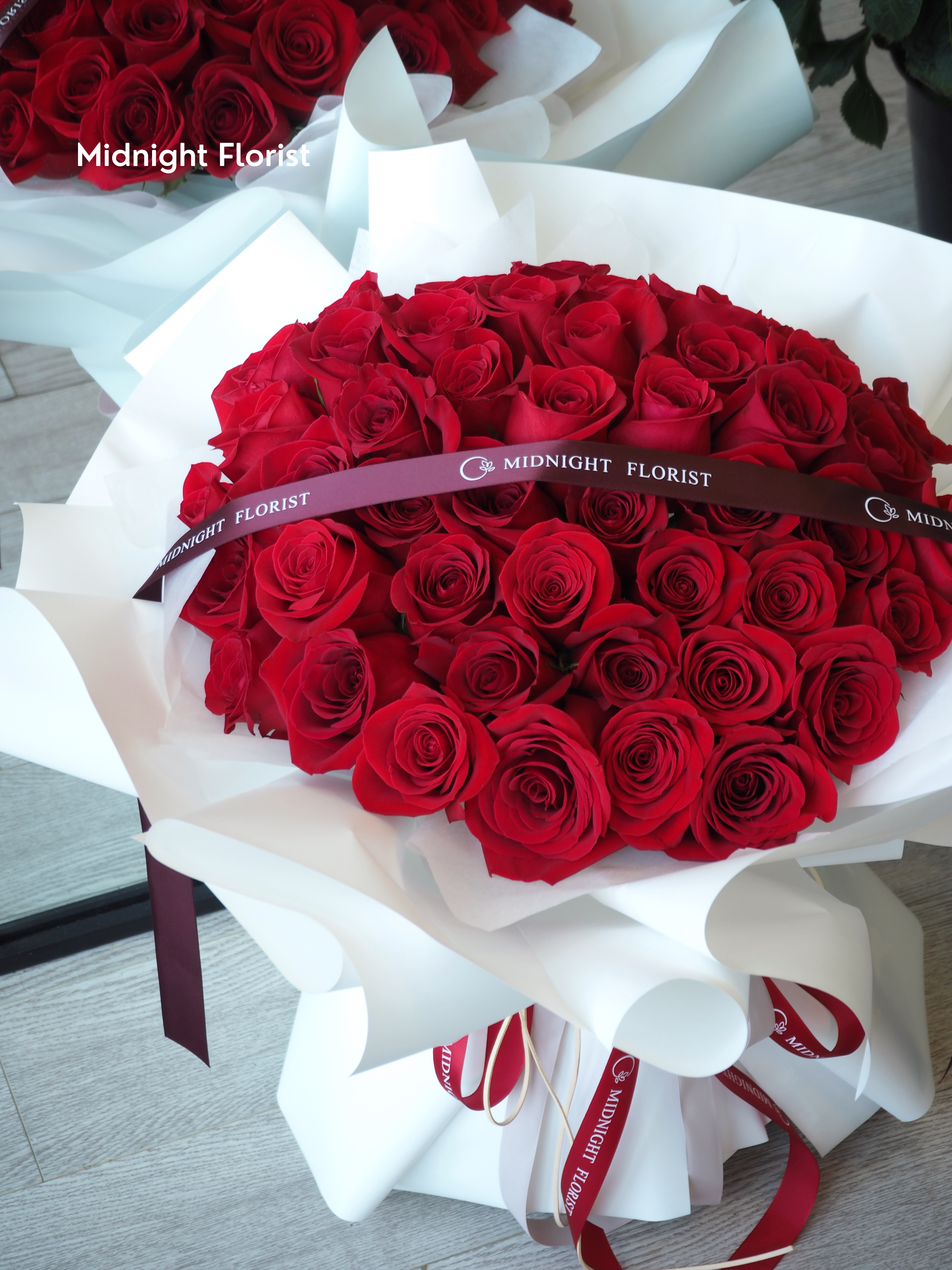Crimson Passion (50 Roses)
