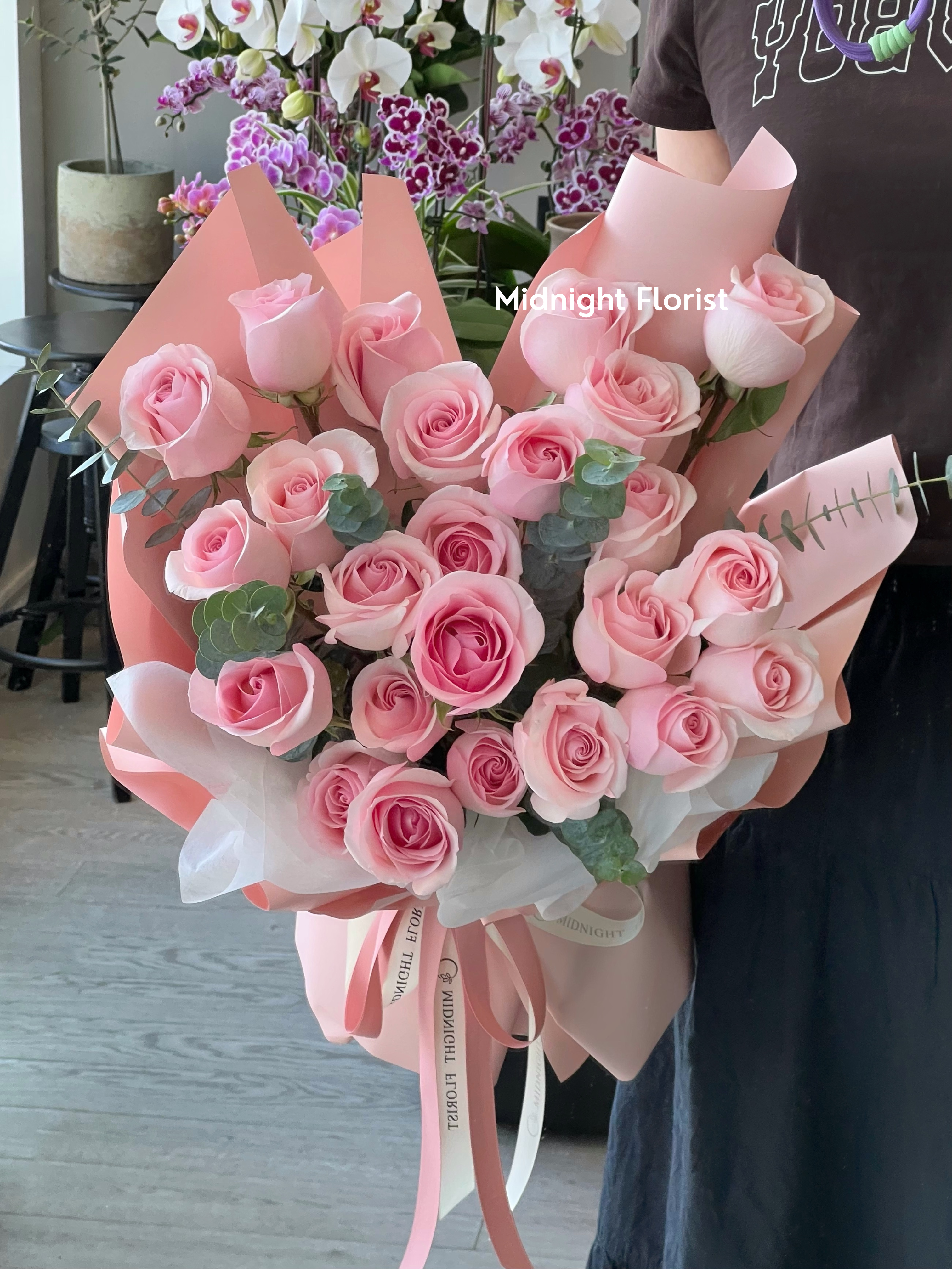 In the pink