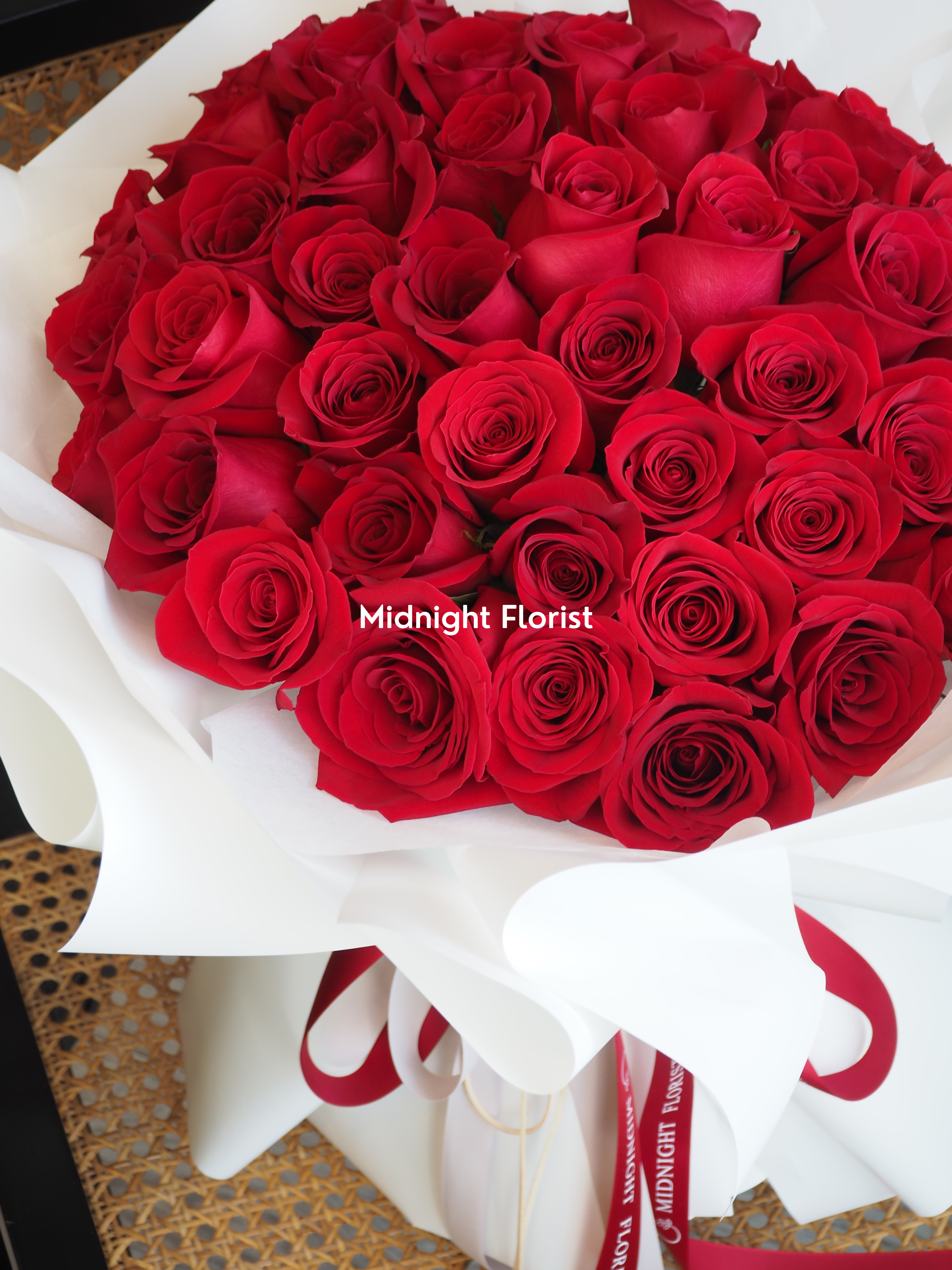 Crimson Passion (50 Roses)